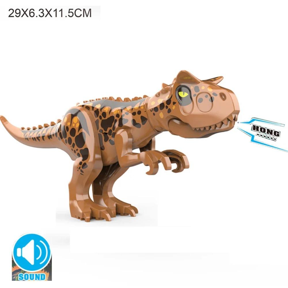 Raptor Brutal Building Jurassic Blocks World 2 MINI Figuras de Dinossauro Peças Blocos Dino Brinquedos Para Crianças Dinossauros Natal