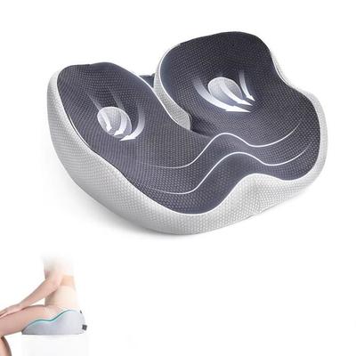 Orthopedic Seat Cushion In Memory Foam, 48 X 39 X 14cm, Office Chair Cushion, Coccyx Cushion Anti-fatigue