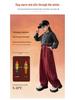 Girls' Plush Corduroy Pants - Autumn Winter 2025 - Thick, Loose, Casual Stylish Children's Wear