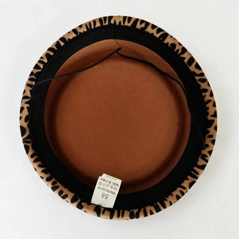 Felt French Top Cap Round Shape Painter Beret Elegant Women Fashion Hat Ladies Occasion