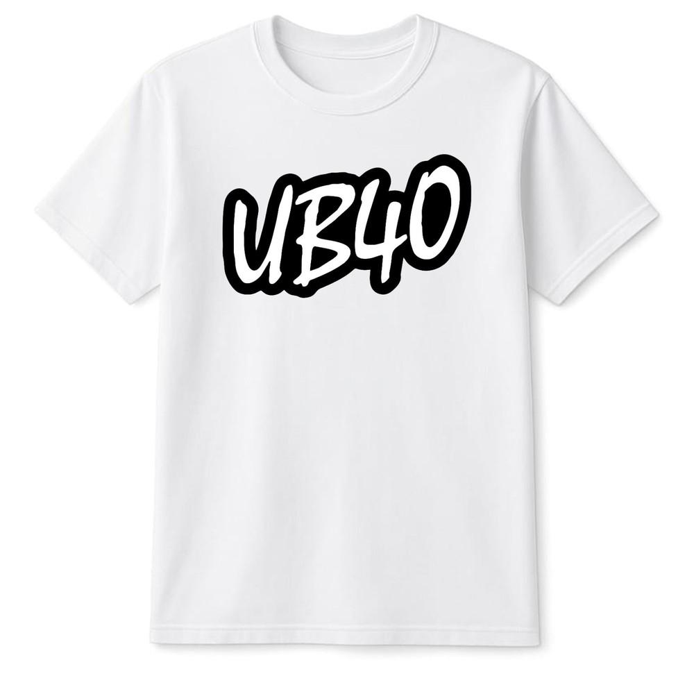 Maglietta Anniversario 40 Anni UB40 Vintage Amante della Musica Regali per Band Unisex Top