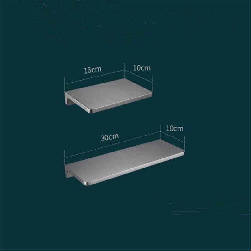 Tuqiu Total Brass Gray Bathroom Shelf  Black Soap Dish Bath Shower Shelf Wall Mounted Bath Shampoo Holder Basket Holder