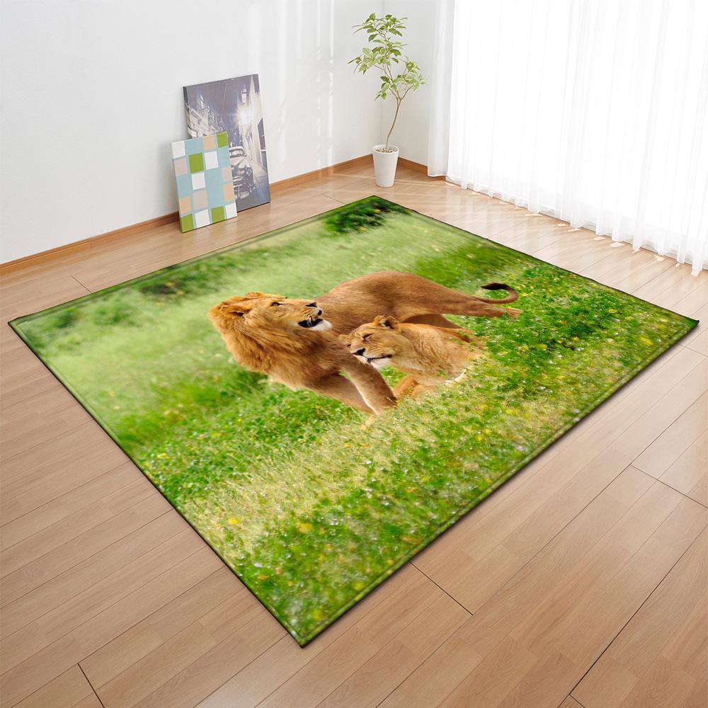 Animal Large Carpet Feather Wind Bedroom Floor Mat