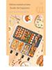 AUX Dual-Layer Electric Grill & Baking Pan - Removable, Washable, Home Barbecue Rack
