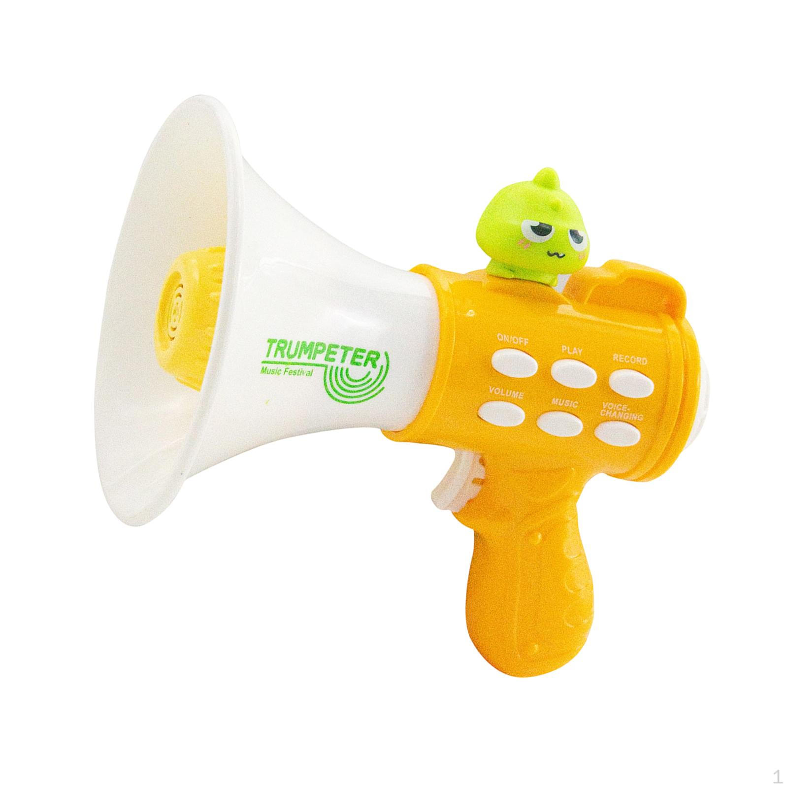 

Children's Voice Changer, Volume Control, Educational, Interactive, Creative And Fun Toy, оранжевый