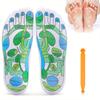 1 Pair Acupressure Socks Acupressure Reflexology Socks Yoga Foot Massage Foot Point Diagram Acupoint Socks Physiotherapy