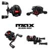 Abu Garcia MAX5 Black Max Carretel de Baitcasting Low Salt BLACKMAX-L, Perfil, Bass,