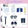 Mica Cosplay Costume For Genshin Impact Fans Mondstadt Surveyor Ice Boy Outfit