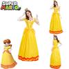 Pink Princess Daisy Dress Set For Super Mario Fans