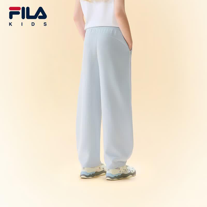 FILA Kids Girls' Sporty Knit Curved Pants