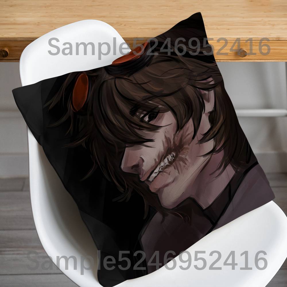 CCreepypasta Ticci Toby Pillowcases Cute Funny Pillow Case For Wedding Party Home Decor Comfy Pillow Cover