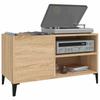 Record Cabinet in Sonoma Oak 84.5 x 38 x 48 cm Particleboard