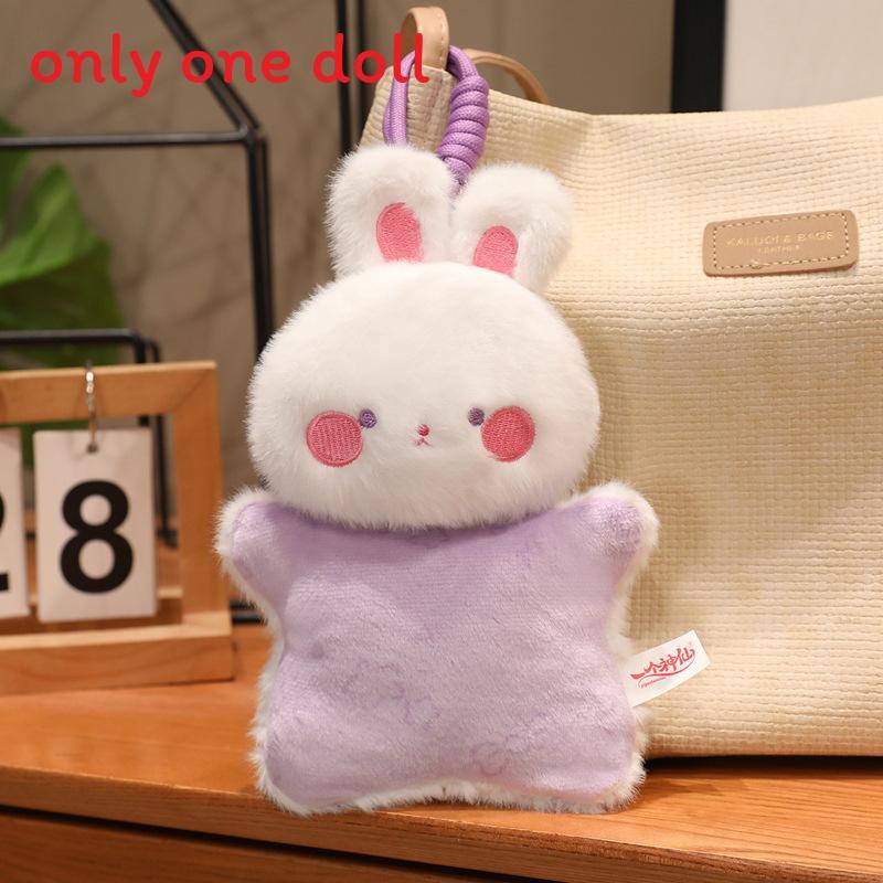 

Cat Rabbit Duck Fox Panda Plush Pillow With Soft Short Fur For Stress Relief And Comfort For All Ages Bunny Mini,18x13cm