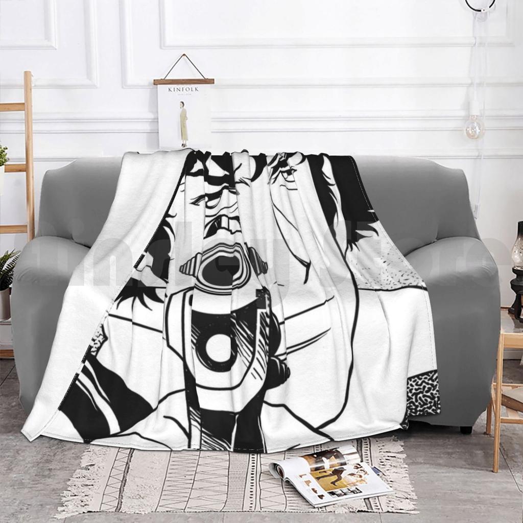 Blanket Space Cowboys 1912 Spike Spiegel Faye Valentine Ed Jet Black