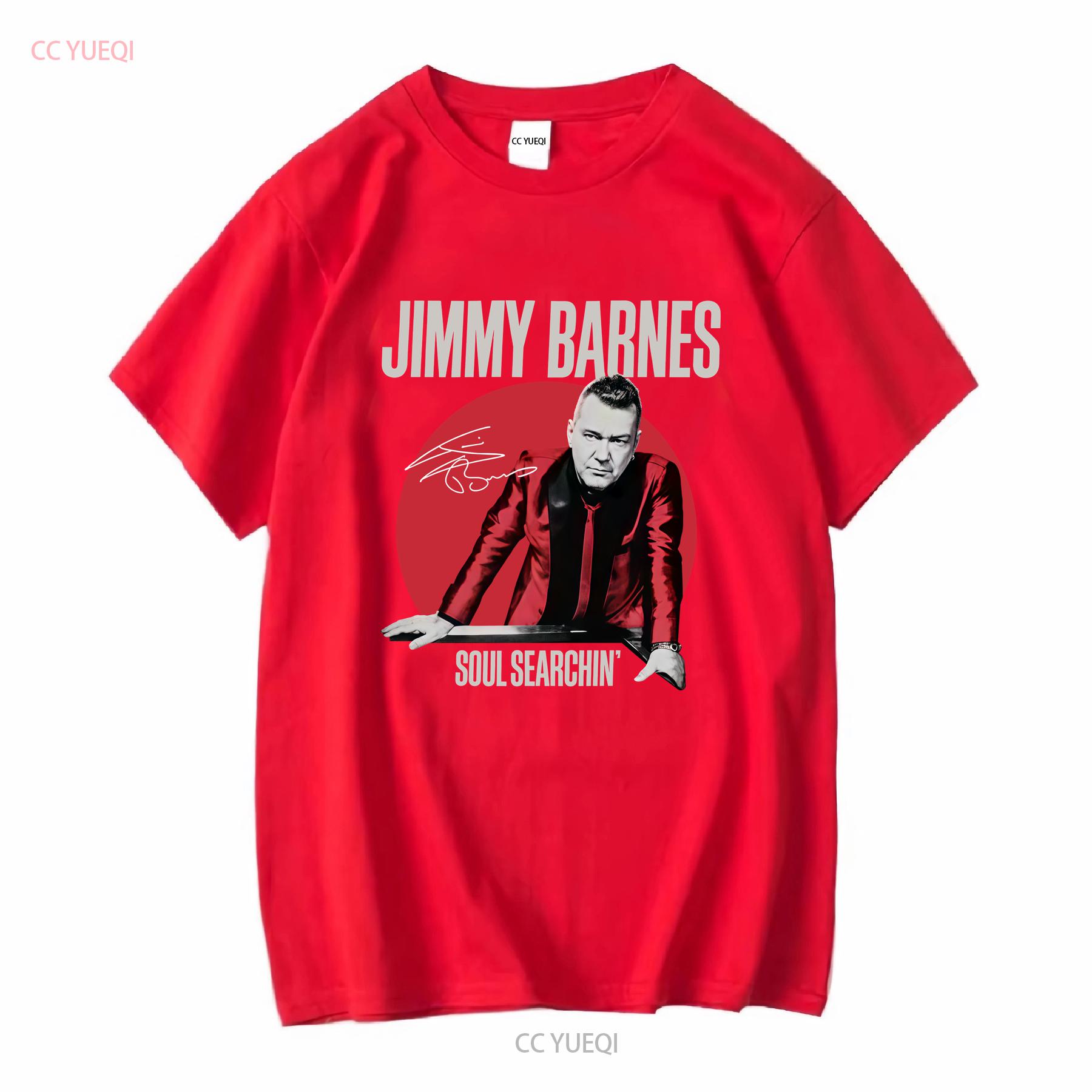 

Retro Soul Searchin Funny Jimmy Barnes T Shirt Classic Black S 5XL LE374 long or short sleeves vintage Washed Breathable S