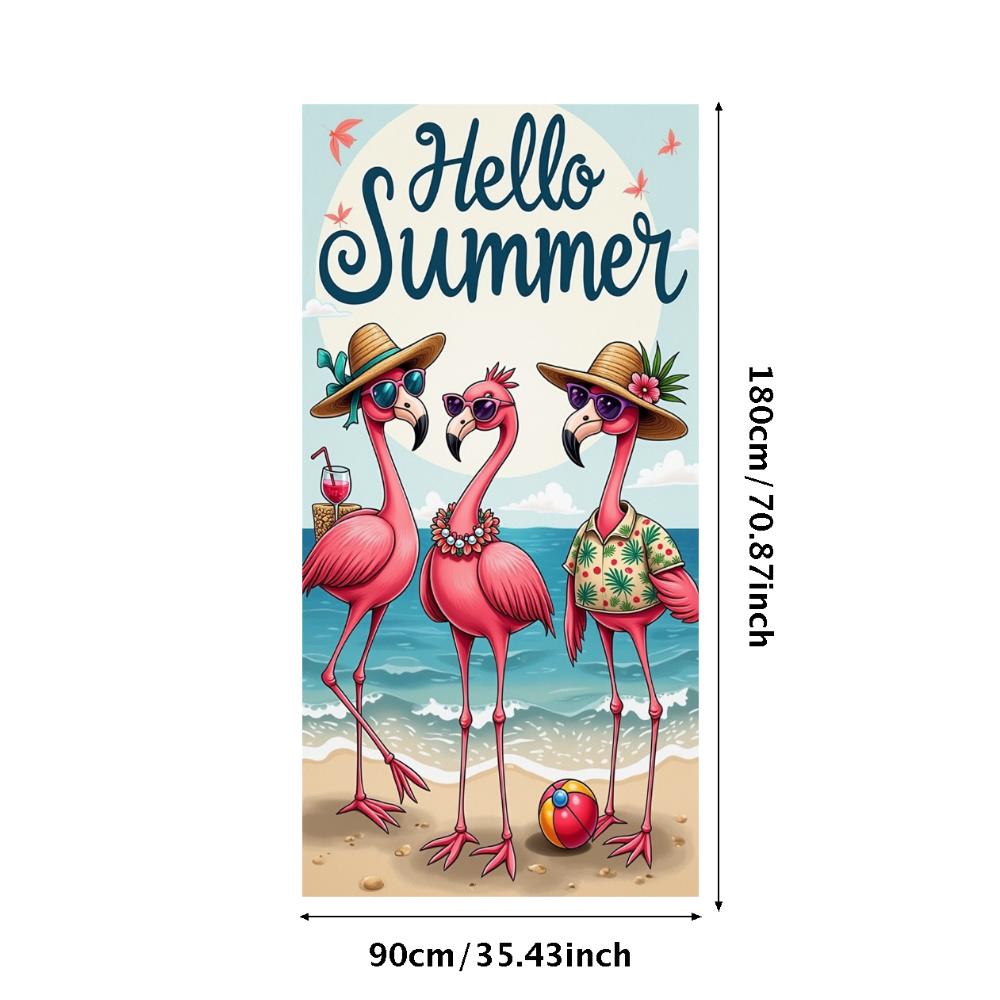 Outdoor Banner Colorful Print Summer Banner Beach Banner Lightweight For Seasonal Display Holiday Gathering Outdoor Event