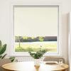 VidaXL Roller Blind Blackout Off-white Fabric Width 100.7 Cm, Day and Night Blind, Kitchen Blind, Blind 4011623