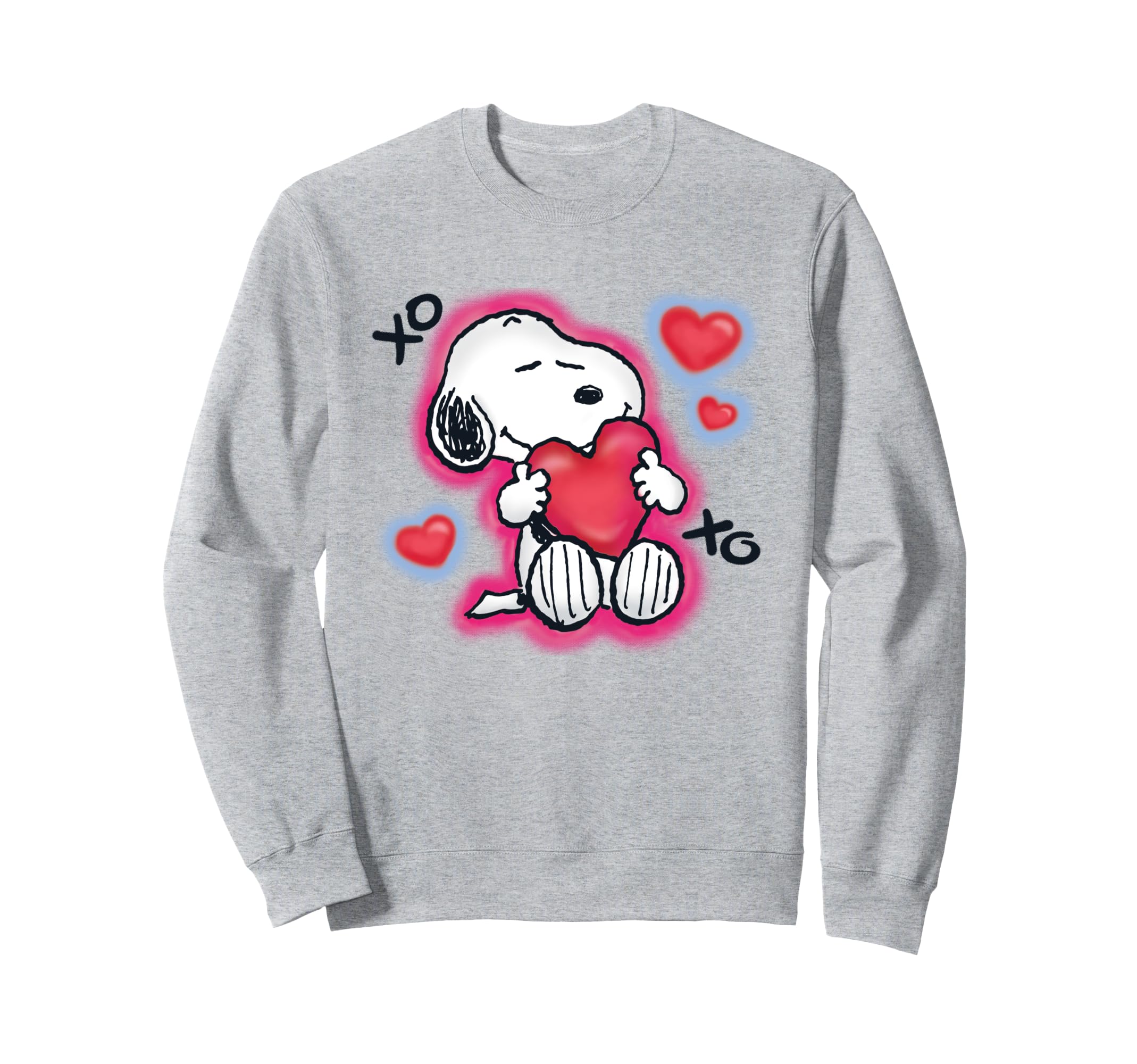 

PEANUTS Snoopy Hug Love Heart Xo Sweatshirt