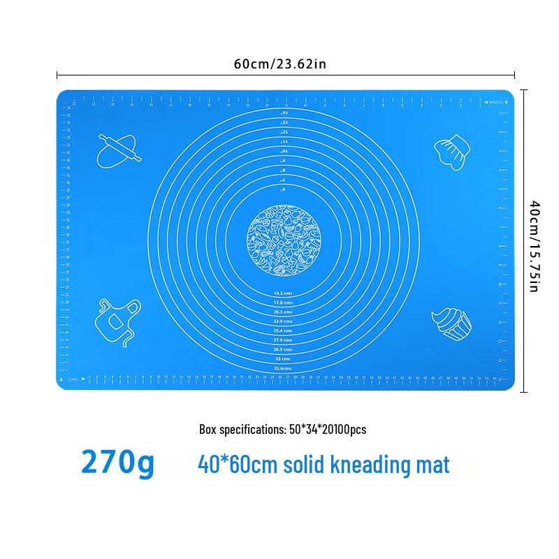 ZISIZ Thickened Multifunction Baking & Kneading Mat Set