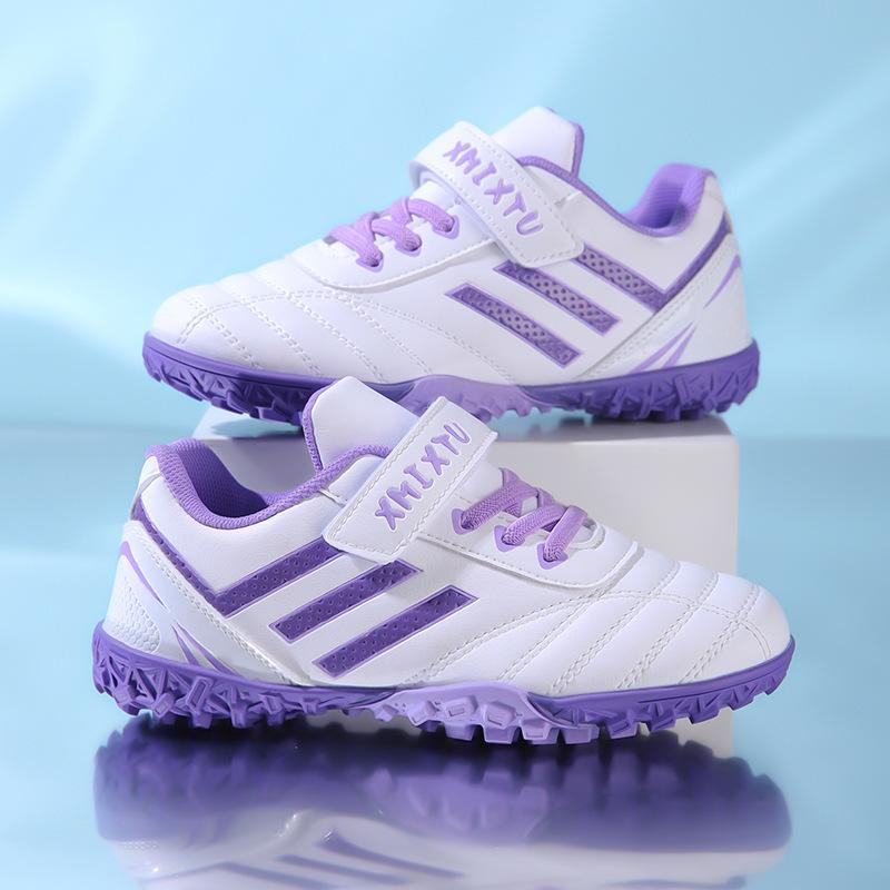 Foreign trade children's football shoes training shoes boys and girls primary and secondary school students kindergarten special broken nail TF spike