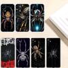 NH40 Spider Transparent Phone Case for LG K22 K30 K40 K40S K41 K42 K50 K50S K51 K51S K52 K61 K62 K71 K92 Q60 Q61 V40 V50 V60