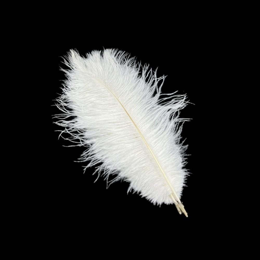 10Pcs Table Accessories Ostrich Feathers Stage Props Artificial Ostrich Feather Party Decoration