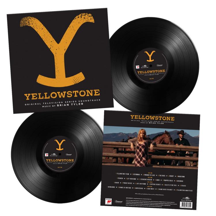 BRIAN TYLER Yellowstone (PRETO 2xLP)