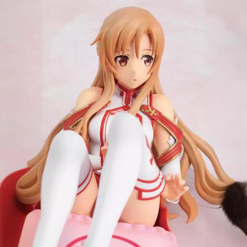 

Sword Art Online Асуна Новая Жена Подушка Sao Юки Масштабная Фигурка в Коробке 1/8 Развлекательная Игра Безопасная Для Детей Веселье