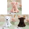 Animal Plush Toy Collection With Soft Short Pile Fabric For Children And Giftgiving