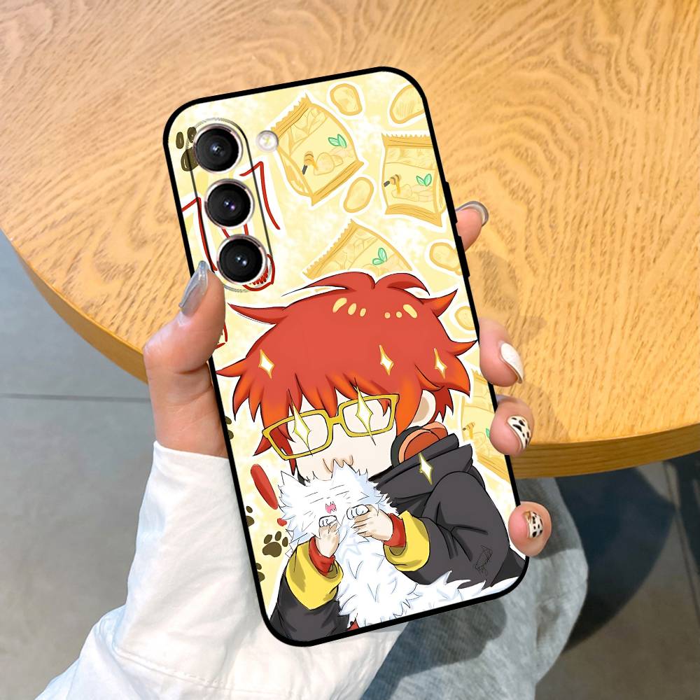 Anime Mystic Messenger Game 707 Phone Case For Samsung Galaxy S21 S22 S23 S24ULTRA S25ULTRA FE Ultra Plus5G A52S S26 Soft Cover