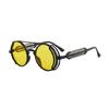 Steampunk Vintage Round Polarized Glasses Colored Lenses Sunglasses Eyewear