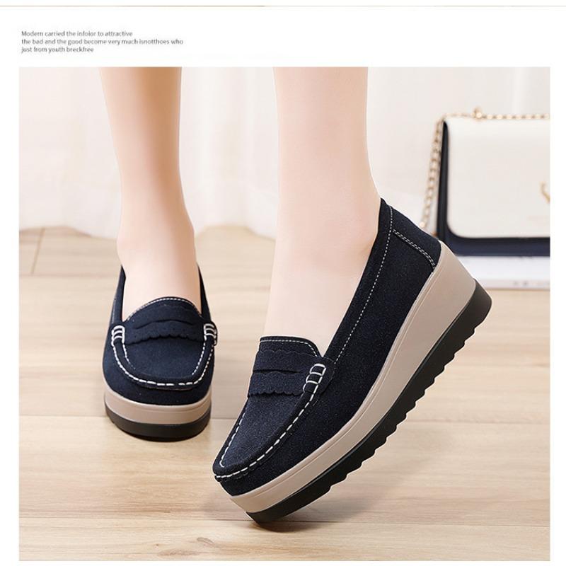 Plus-size New Thick-soled Casual Shoes, Sponge Shoes for Women