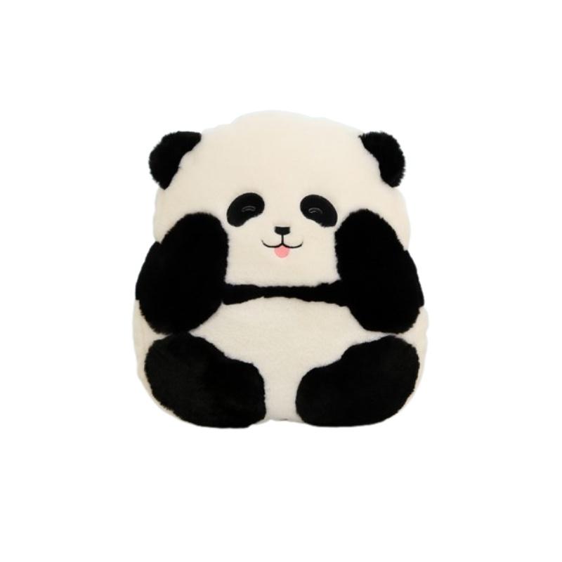 Panda Hua Hua Plush Toy Realistic Stuffed Panda Pillow For Kids And Adults