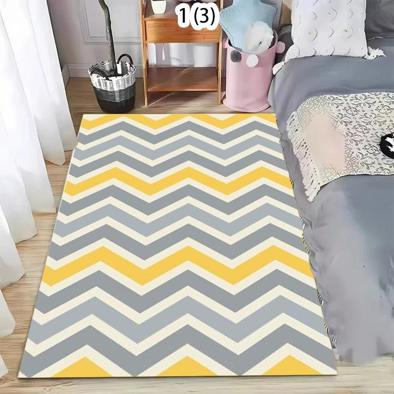 Exquisite Patterned Carpet Decorative Style Suitable for Living Room Carpet Sofa Door Bedroom Carpet Outdoor Home Carpet Decor