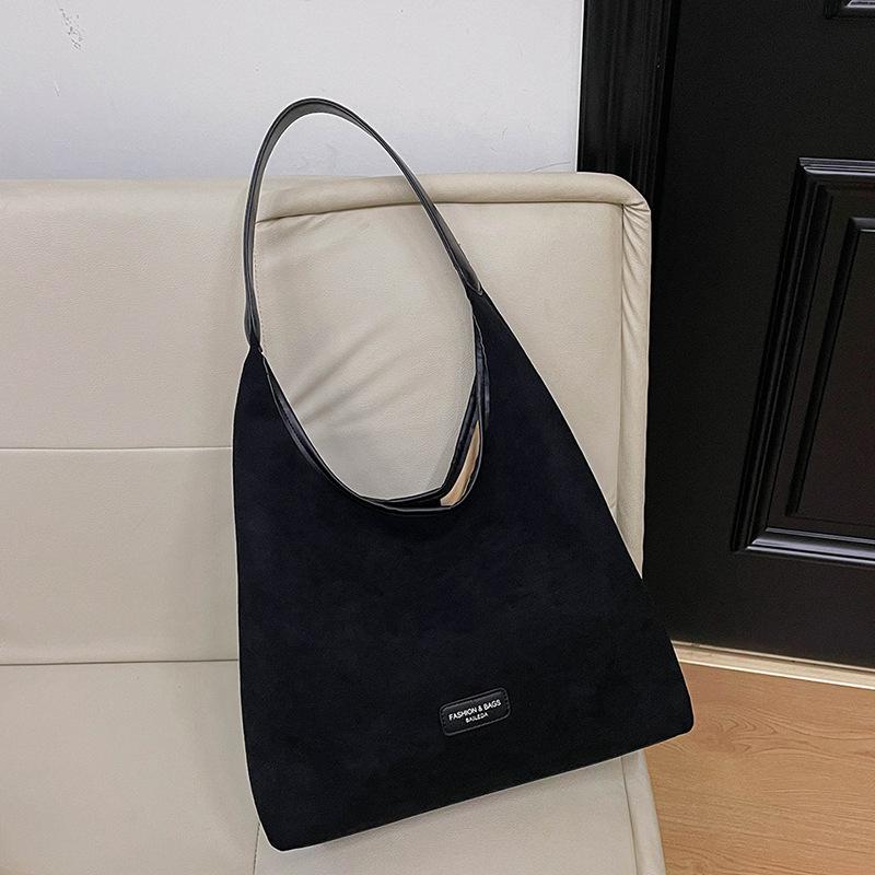 Casual large-capacity bag women's new summer popular simple shoulder underarm bag fashionable bucket bag