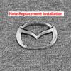 ABS Car Front Grille Eemblem Rear Trunk Badge Sticker For Mazda CX-30 CX50 60 90 CX-3 CX-5 8 9 MX-30 MX5 NC ND Logo Accessories vzpgl12
