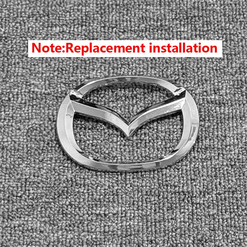 ABS Car Front Grille Eemblem Rear Trunk Badge Sticker For Mazda CX-30 CX50 60 90 CX-3 CX-5 8 9 MX-30 MX5 NC ND Logo Accessories vzpgl12