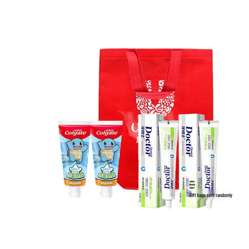 Dr. Ya Whitening & Colgate Kids Toothpaste 4-Pack