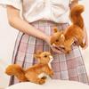 Simualtion Squirrel Plush Lovely Animal Doll Sitting Lively Playful Home Decro Birthday Gifts Zoo Souvenir