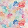 Royal Samt Stoff Polyester Zum Nähen - Motiv Blumen - Rdx2352