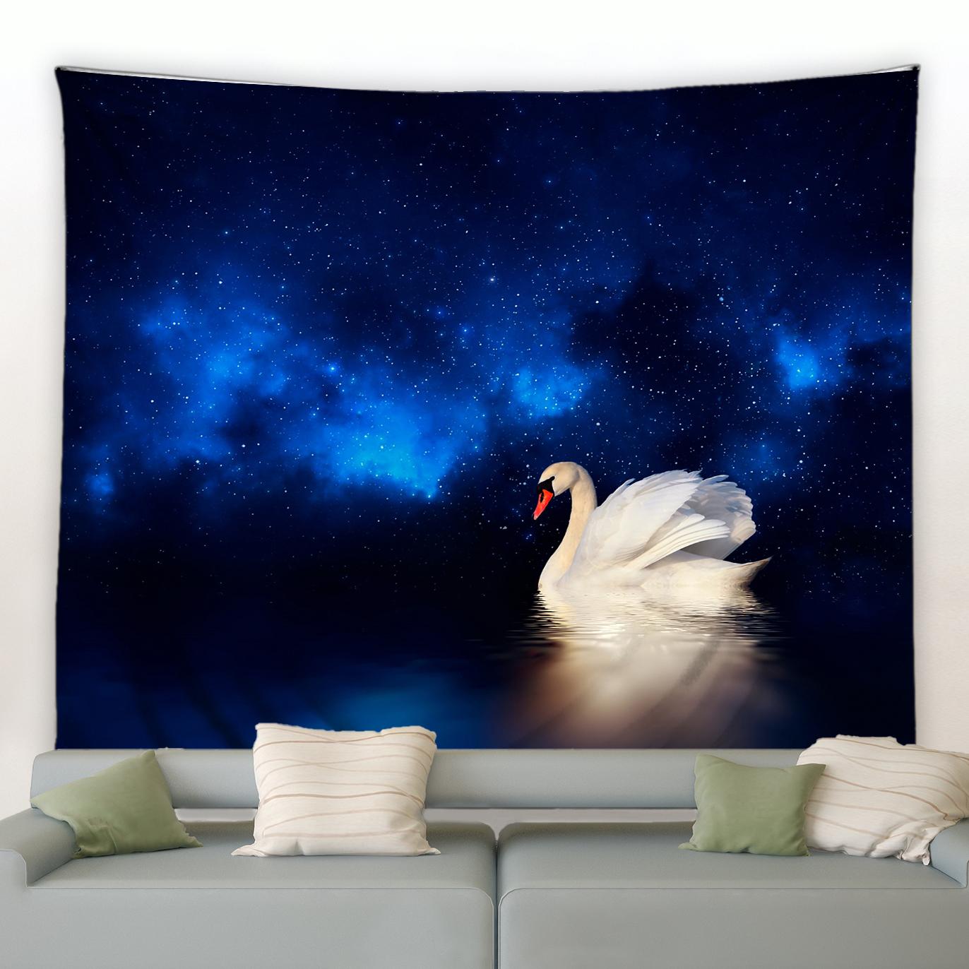 

Декор для гостиной, настенный гобелен, домашний декор, художественное одеяло для спальни, розовый гобелен с цветочным принтом лилии 150x100cm