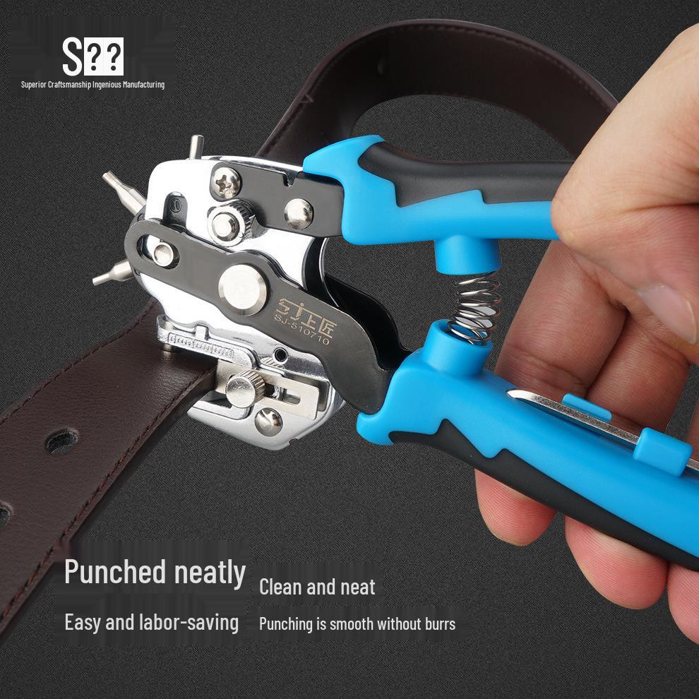 Master Craftsman Belt Hole Punching Pliers for Watch Straps and Waistbands