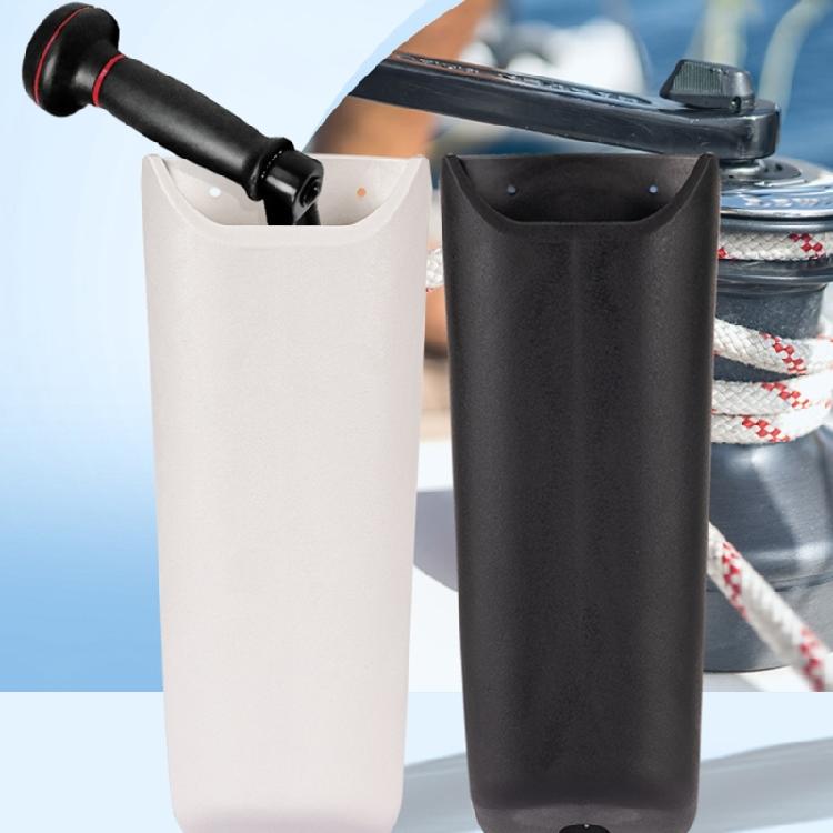 Compact Boat Tool Storage Box PVC Winch Handle Pocket Winch Handle Holder Designed for Quick Access & Organization