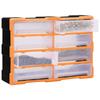 Organisateur multi tiroirs avec 8 grands tiroirs 52x16x37 cm