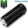 Surf turtle Black - (4 Pcs) AAA Battery Holder Cylinder 3x1.5V AAA Plastic Battery Storage Adapter Case Box for Flashlight Lamp RC (Dia 0.85 inch)