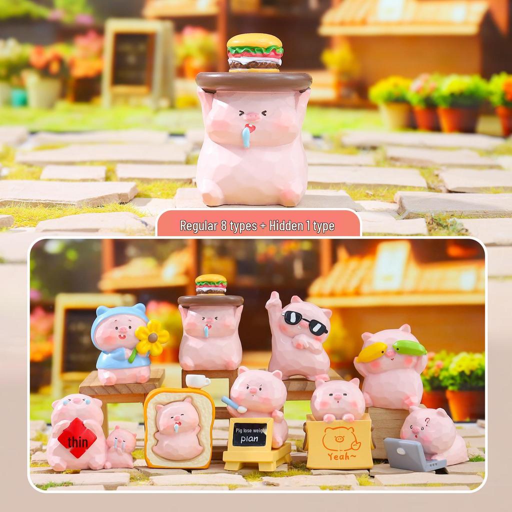 Roly-Poly Tang Dynasty Blind Box: Ancient Style Ornaments & Desktop Toys