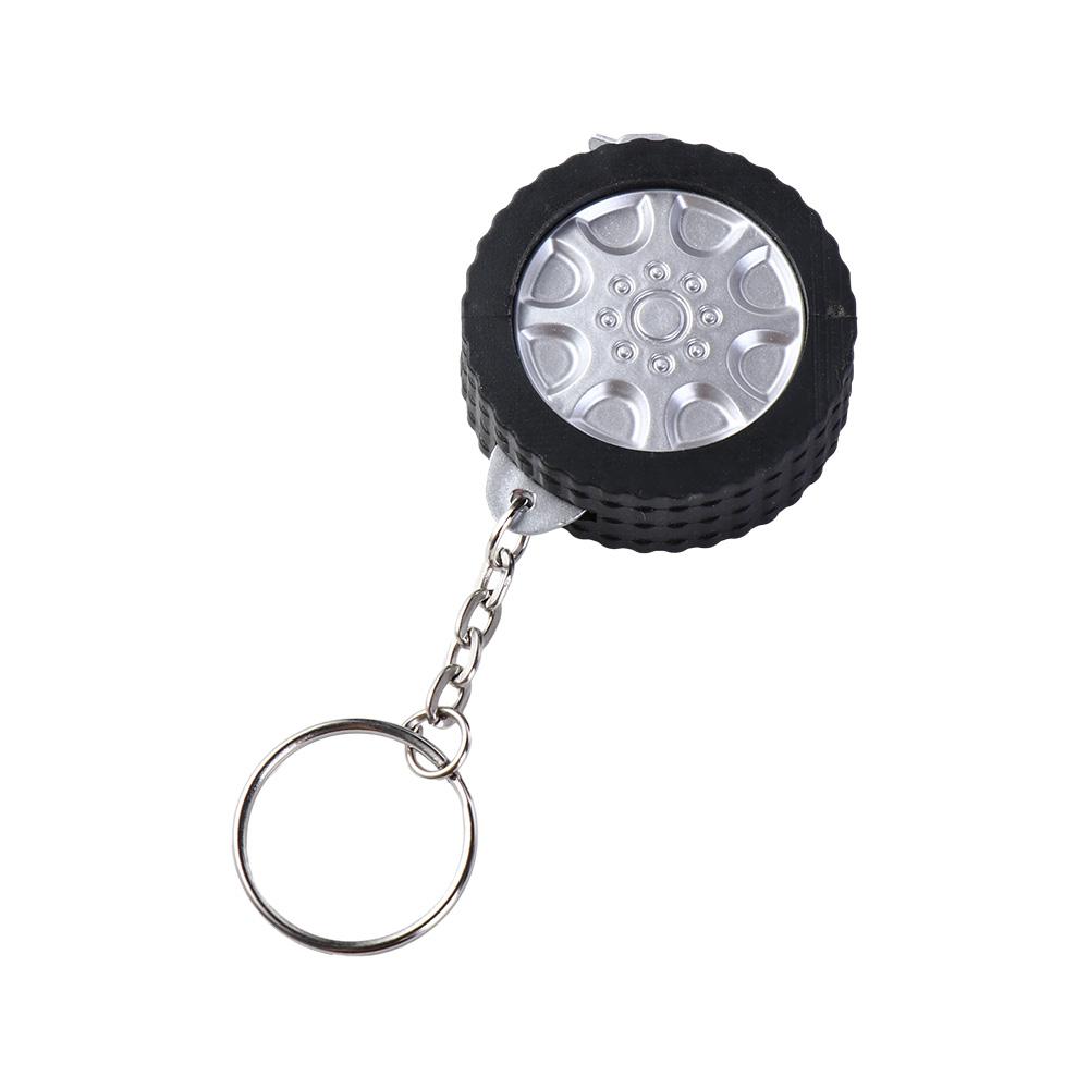 Centimeter/Feet Travel Camping Tape Ruler Measurement Tape Keychain Ruler 1M Tape Measure