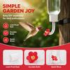 3PCS Rubber Stopper Floral Feeder Tubes ABS DIY Bird Feeder Tubes  DIY Custom Feeders