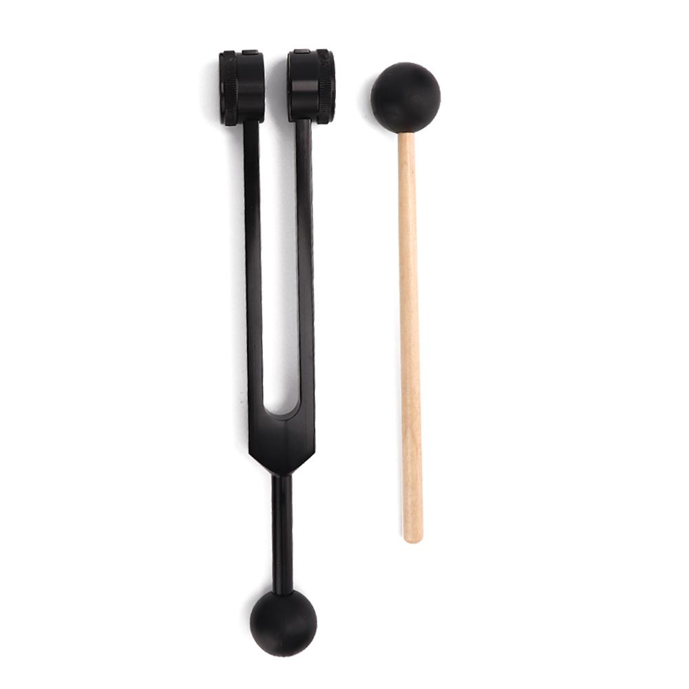 Aluminum Alloy OM136.1 Frequency Tuning Fork Yoga Meditation Tuning Energy Fork With Hammer