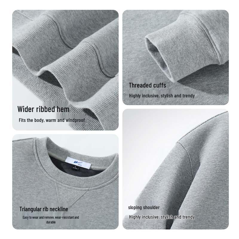 Warrior Men's Thermal Fleece Pullover Sweatshirt